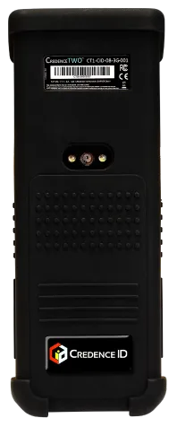 CredenceTWO-R handheld biometric device back view