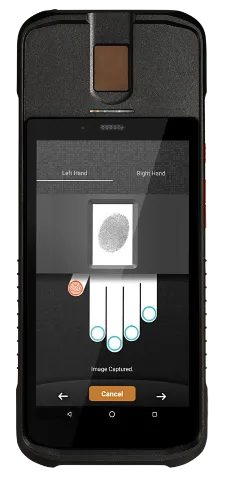 CredenceECO biometric device front view