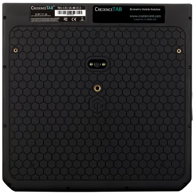 CredenceTAB biometric tablet back view