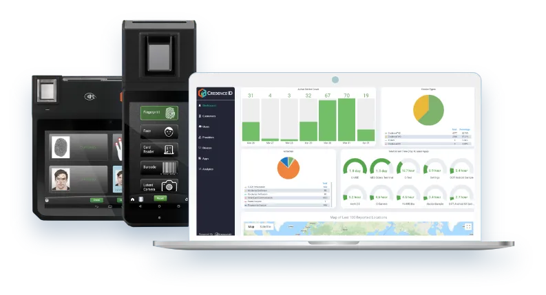 Credence ID Biometric Starter Kit hardware and software